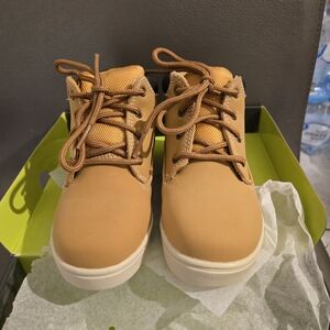Kids Tan Boots, From Elements, New Size 12